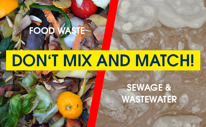 Food waste and wastewater handling onboard ships