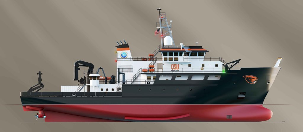 Regional Class Research Vessel equippend with HAMANN sewage and wastewater technology